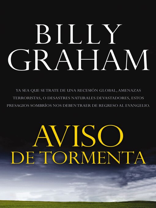 Title details for Aviso de tormenta by Billy Graham - Available
